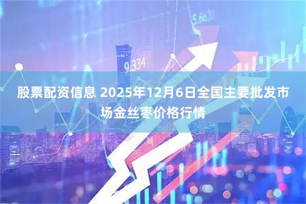 股票配资信息 2025年12月6日全国主要批发市场金丝枣价格行情